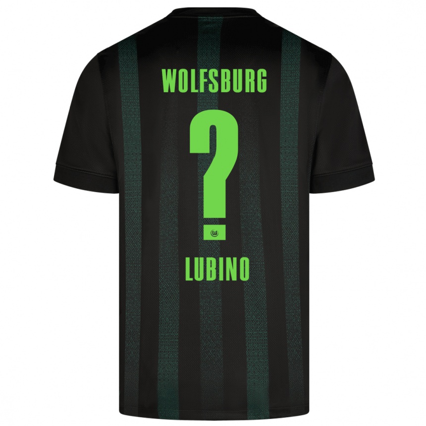 Kids Football Francesco Lubino #0 Dark Green Away Jersey 2024/25 T-Shirt