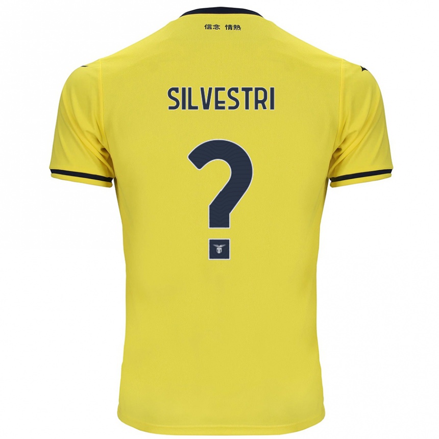 Kids Football Thomas Silvestri #0 Yellow Away Jersey 2024/25 T-Shirt