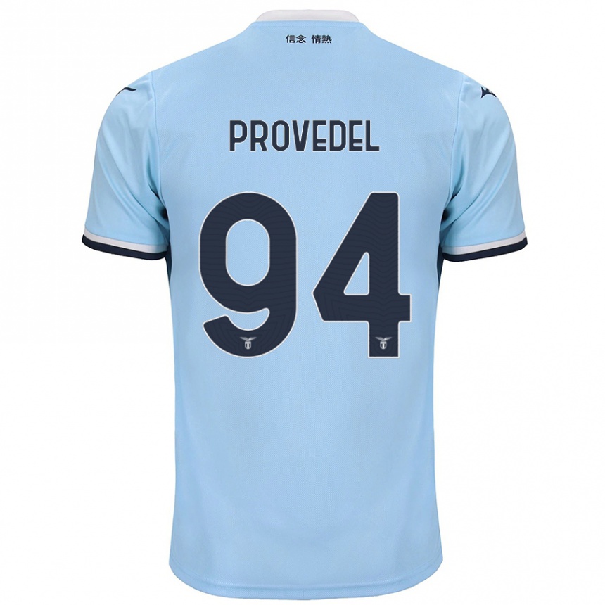 Men Football Ivan Provedel #94 Blue Home Jersey 2024/25 T-Shirt