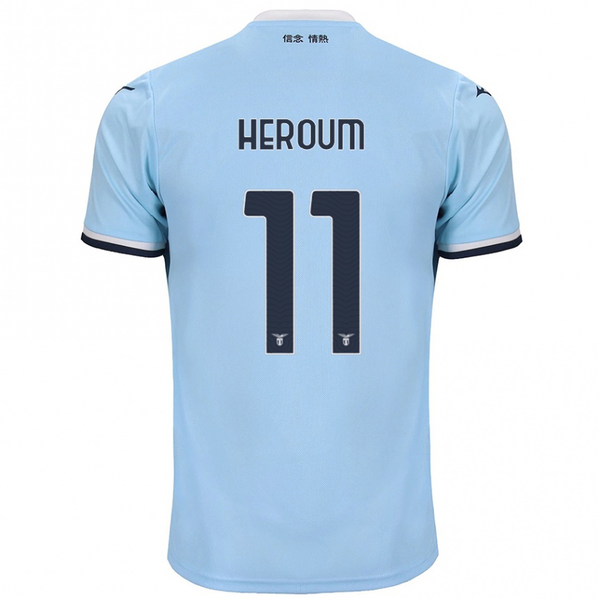 Men Football Nora Heroum #11 Blue Home Jersey 2024/25 T-Shirt