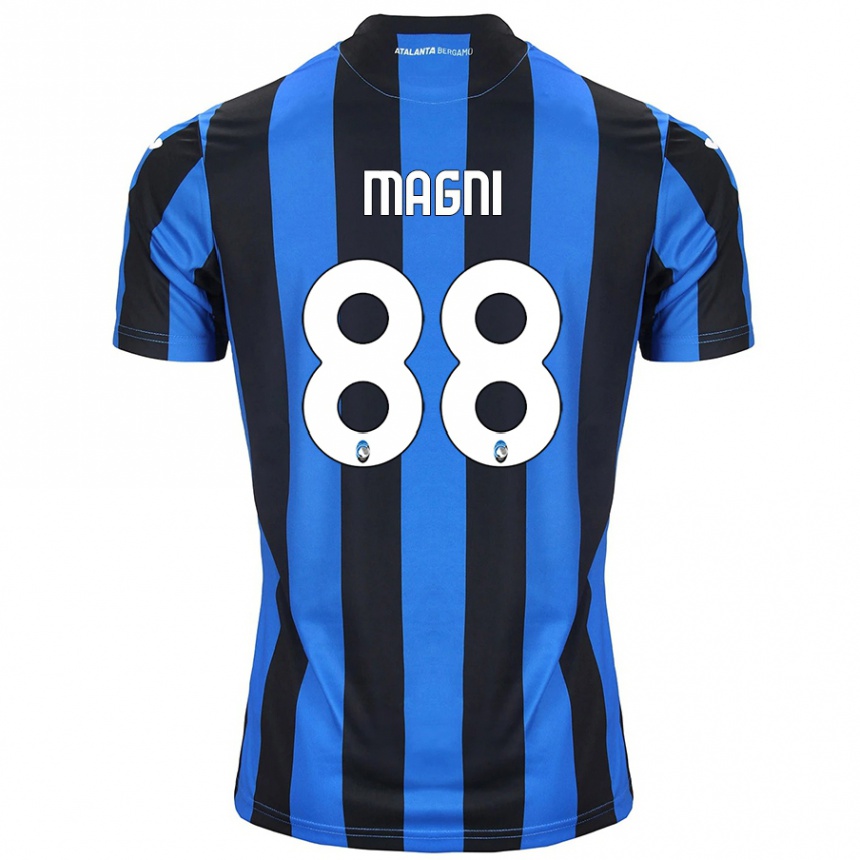 Kids Football Gloria Magni #88 Blue Black Home Jersey 2024/25 T-Shirt