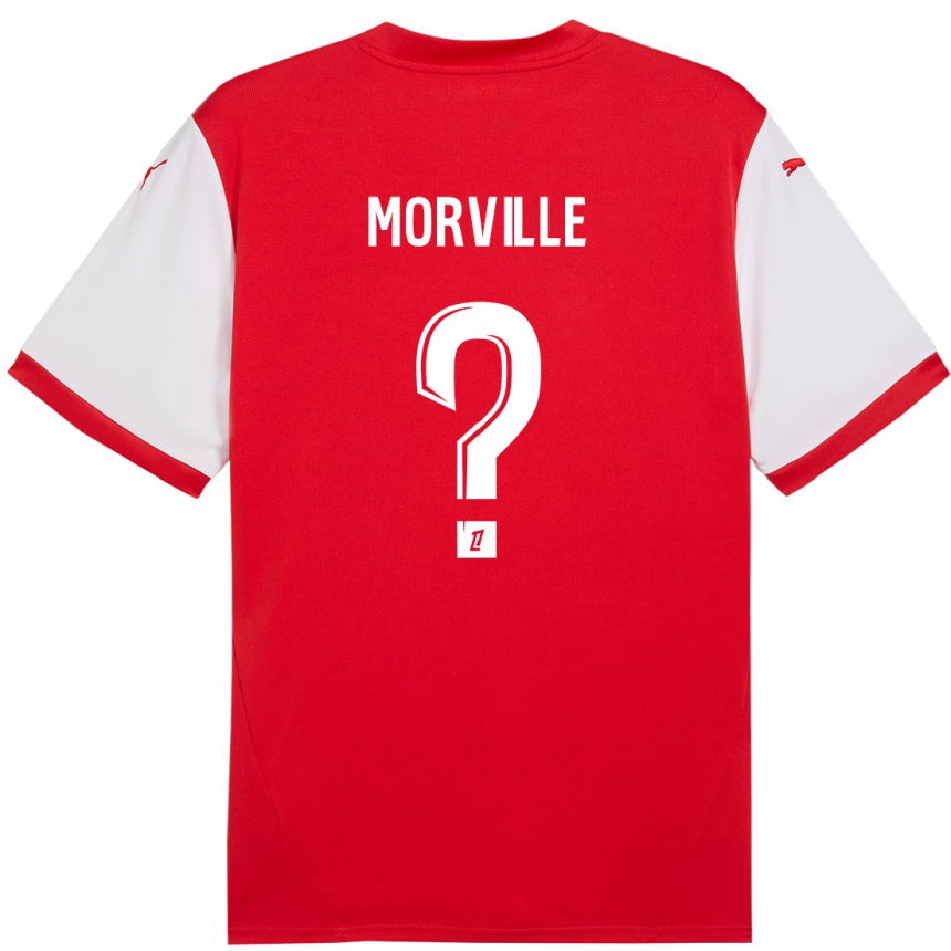 Kids Football Matisse Morville #0 Red White Home Jersey 2024/25 T-Shirt