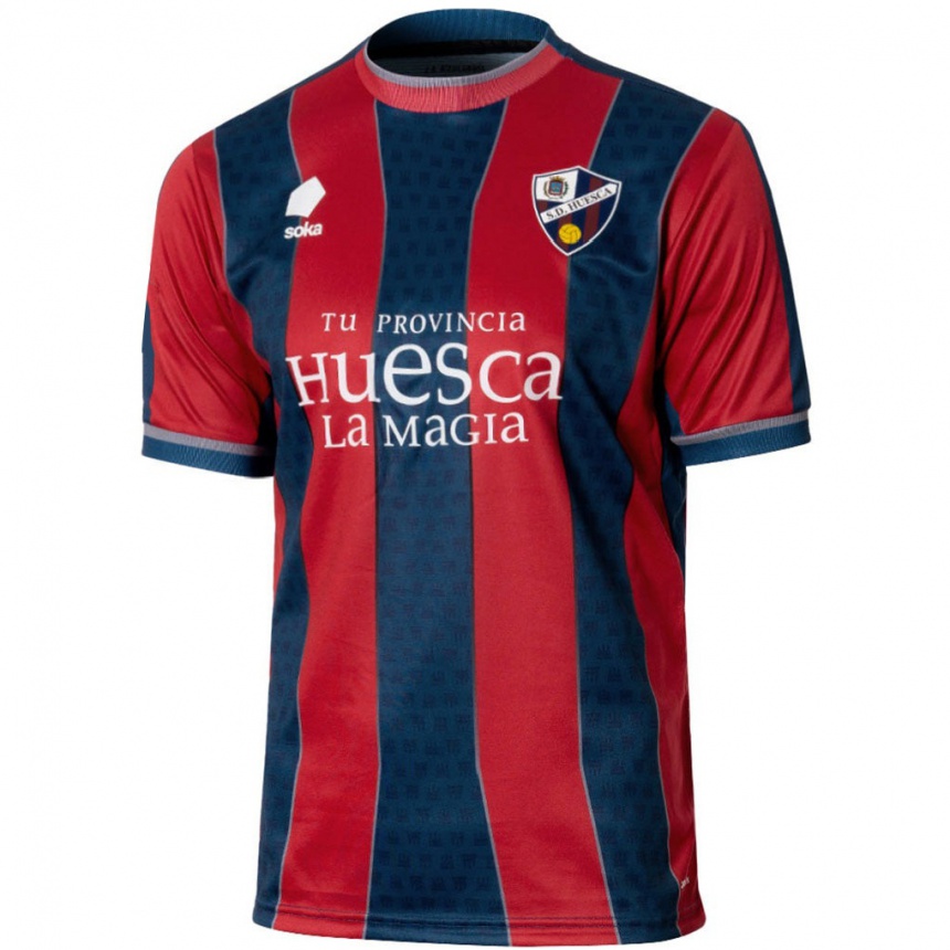 Kids Football Joaquin Munoz #11 Red Blue Home Jersey 2024/25 T-Shirt