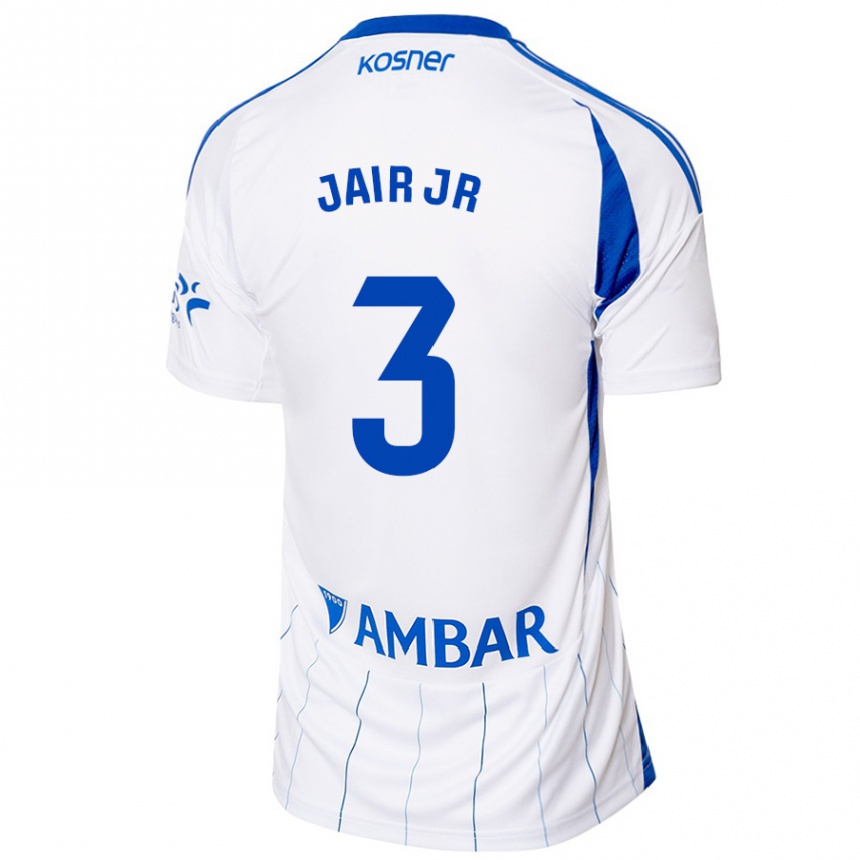 Kids Football Jair Amador #3 Red White Home Jersey 2024/25 T-Shirt