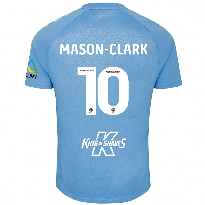 Kids Football Ephron Mason-Clark #10 Blue White Home Jersey 2024/25 T-Shirt