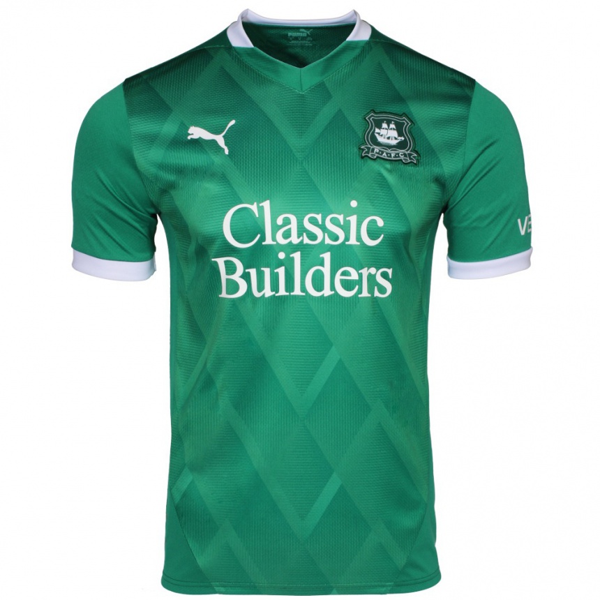 Kids Football Tamsin Medd-Gill #14 Green White Home Jersey 2024/25 T-Shirt