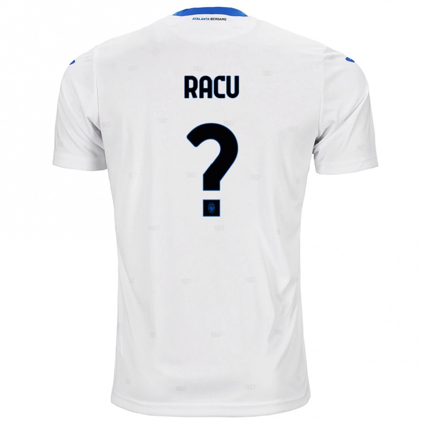 Kids Football Andrei Racu #0 White Away Jersey 2024/25 T-Shirt