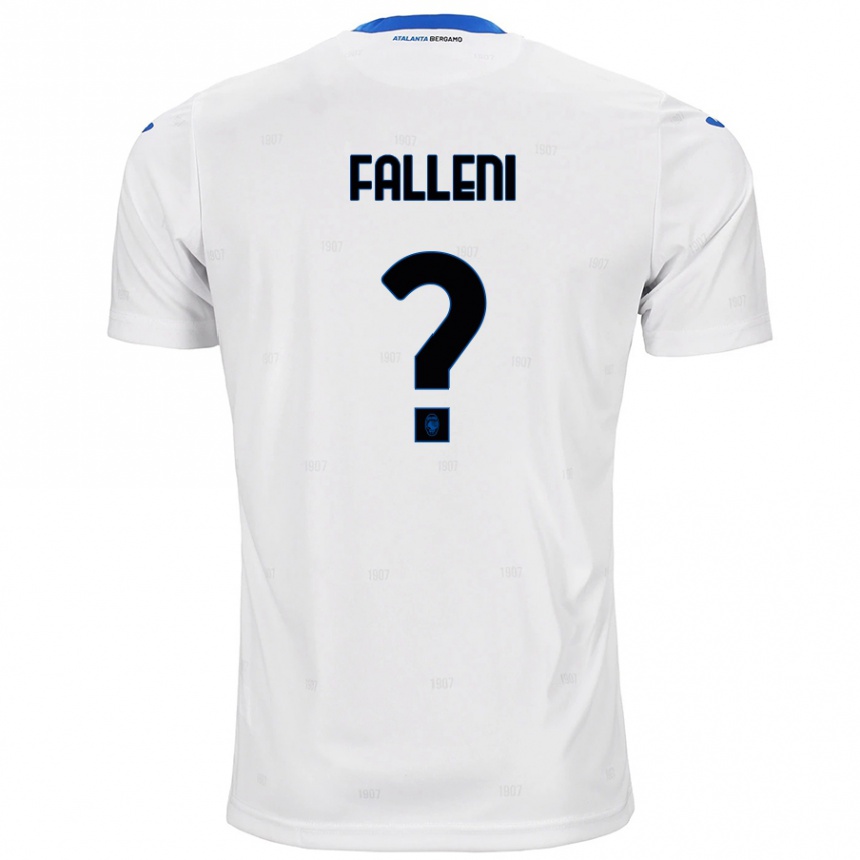 Kids Football Alessandro Falleni #0 White Away Jersey 2024/25 T-Shirt