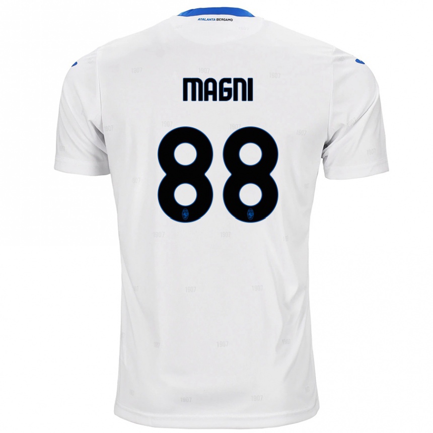 Kids Football Gloria Magni #88 White Away Jersey 2024/25 T-Shirt