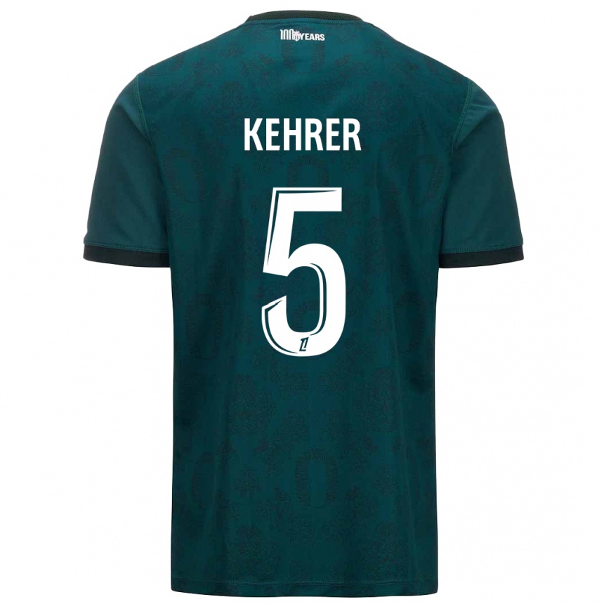 Kids Football Thilo Kehrer #5 Dark Green Away Jersey 2024/25 T-Shirt