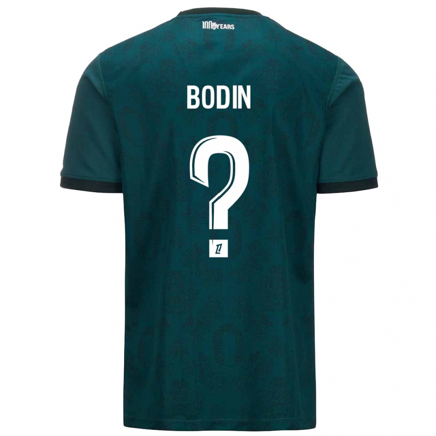 Kids Football Hugo Bodin #0 Dark Green Away Jersey 2024/25 T-Shirt