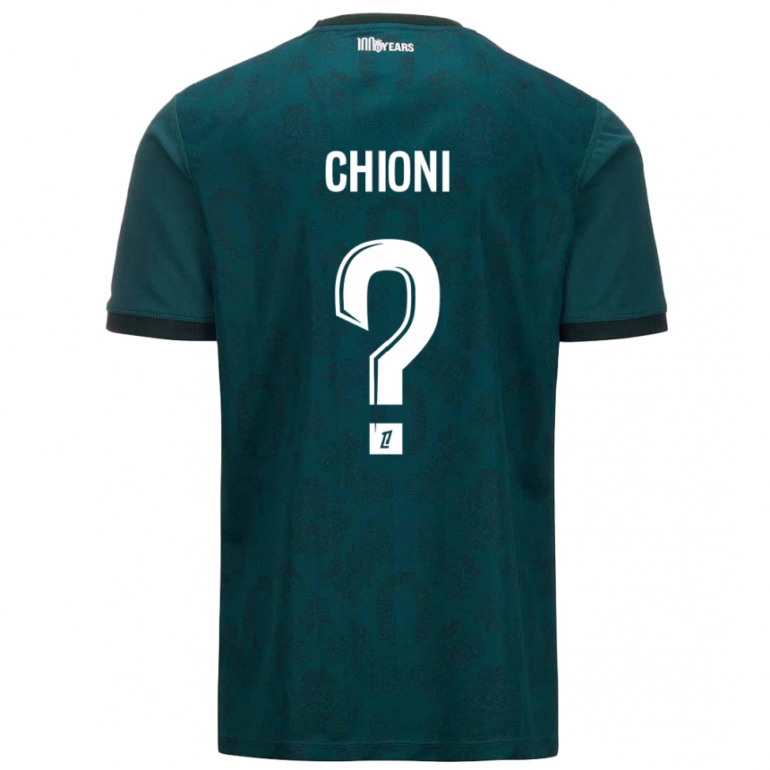 Kids Football Tristan Chioni #0 Dark Green Away Jersey 2024/25 T-Shirt