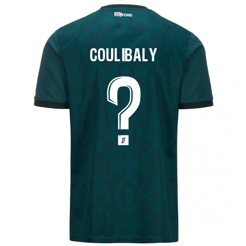 Kids Football Mamadou Coulibaly #0 Dark Green Away Jersey 2024/25 T-Shirt