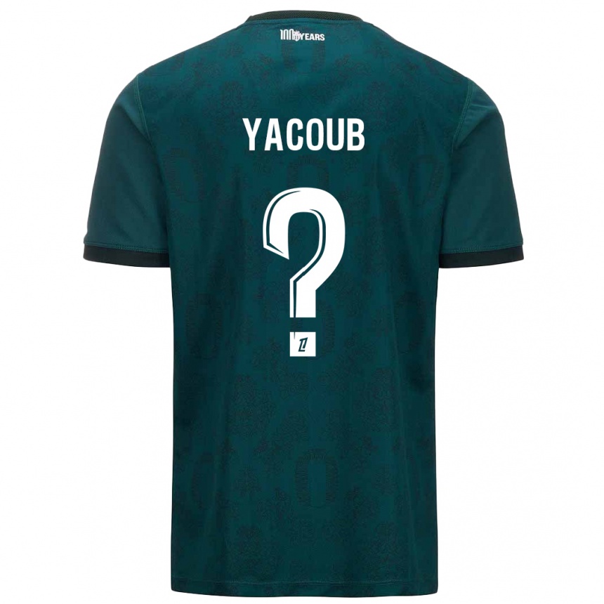 Kids Football Béchir Yacoub #0 Dark Green Away Jersey 2024/25 T-Shirt