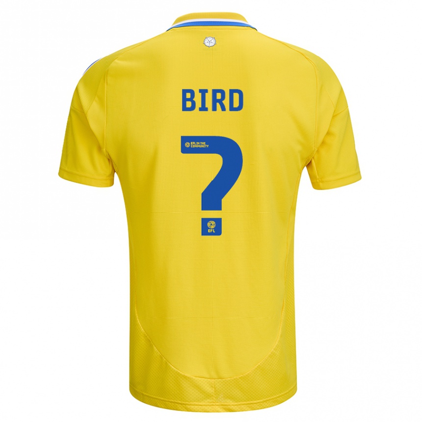 Kids Football Coban Bird #0 Yellow Blue Away Jersey 2024/25 T-Shirt