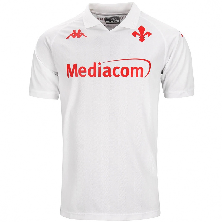 Kids Football Alexandra Jóhannsdóttir #18 White Away Jersey 2024/25 T-Shirt