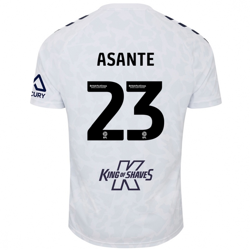 Kids Football Brandon Thomas-Asante #23 White Away Jersey 2024/25 T-Shirt