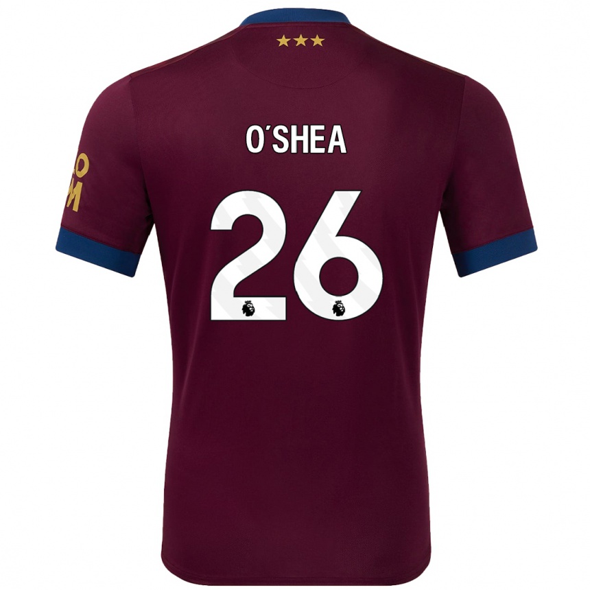 Kids Football Dara O'shea #26 Brown Away Jersey 2024/25 T-Shirt