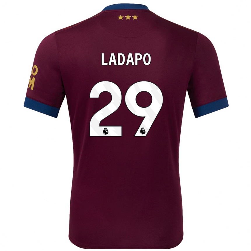 Kids Football Freddie Ladapo #29 Brown Away Jersey 2024/25 T-Shirt