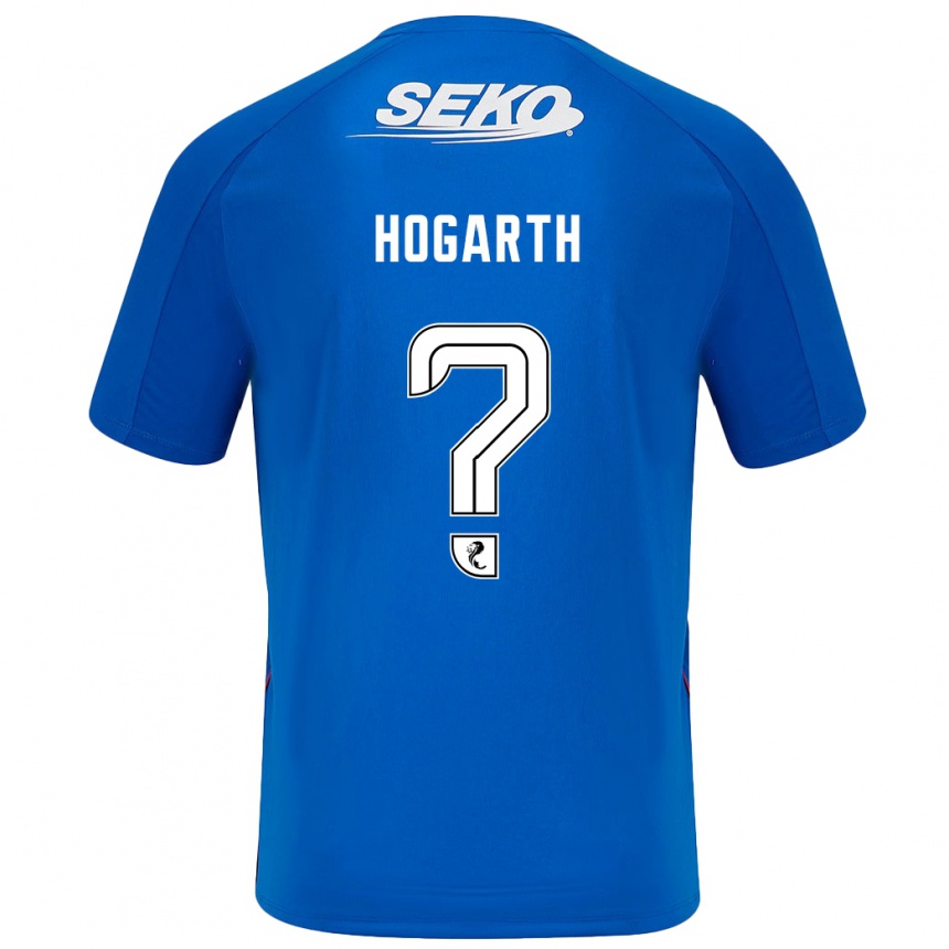 Men Football Jay Hogarth #0 Dark Blue Home Jersey 2024/25 T-Shirt