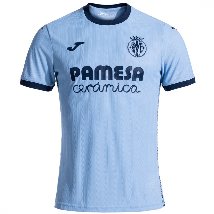 Men Football Andrés Ferrari #0 Sky Blue Away Jersey 2024/25 T-Shirt