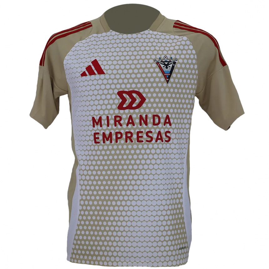 Women Football Imanol Goikoetxea #0 Brown White Away Jersey 2024/25 T-Shirt