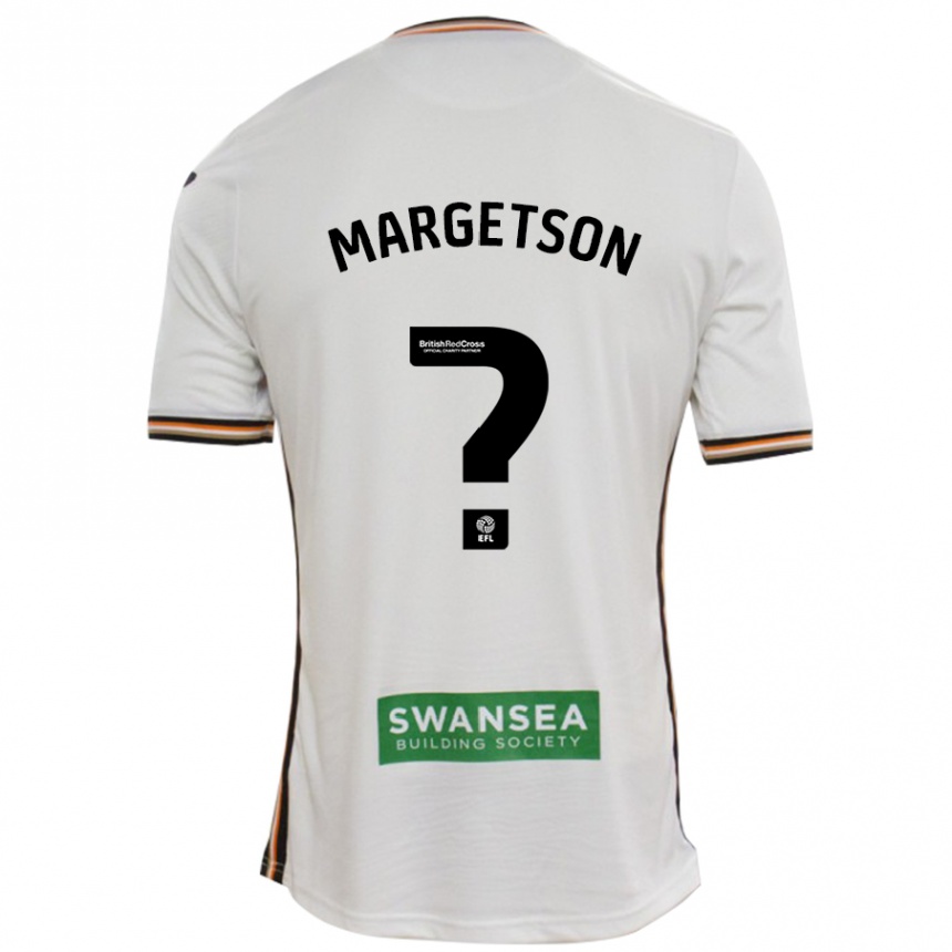 Kids Football Kit Margetson #0 White Home Jersey 2024/25 T-Shirt