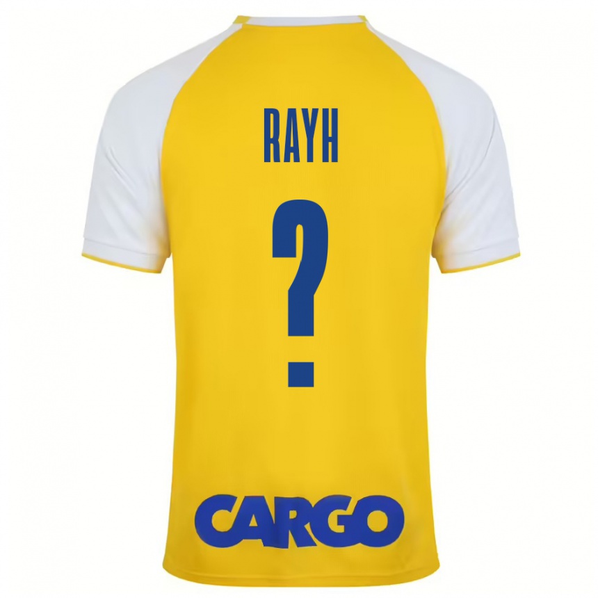 Kids Football Guy Rayh #0 Yellow White Home Jersey 2024/25 T-Shirt