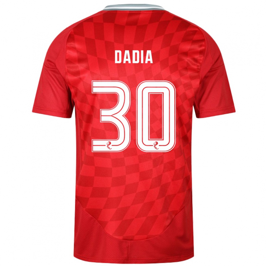 Kids Football Or Dadia #30 Red Home Jersey 2024/25 T-Shirt