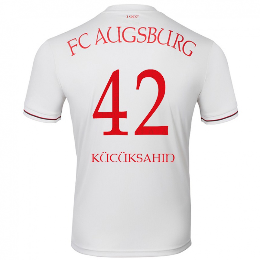 Kids Football Mahmut Kücüksahin #42 White Home Jersey 2024/25 T-Shirt