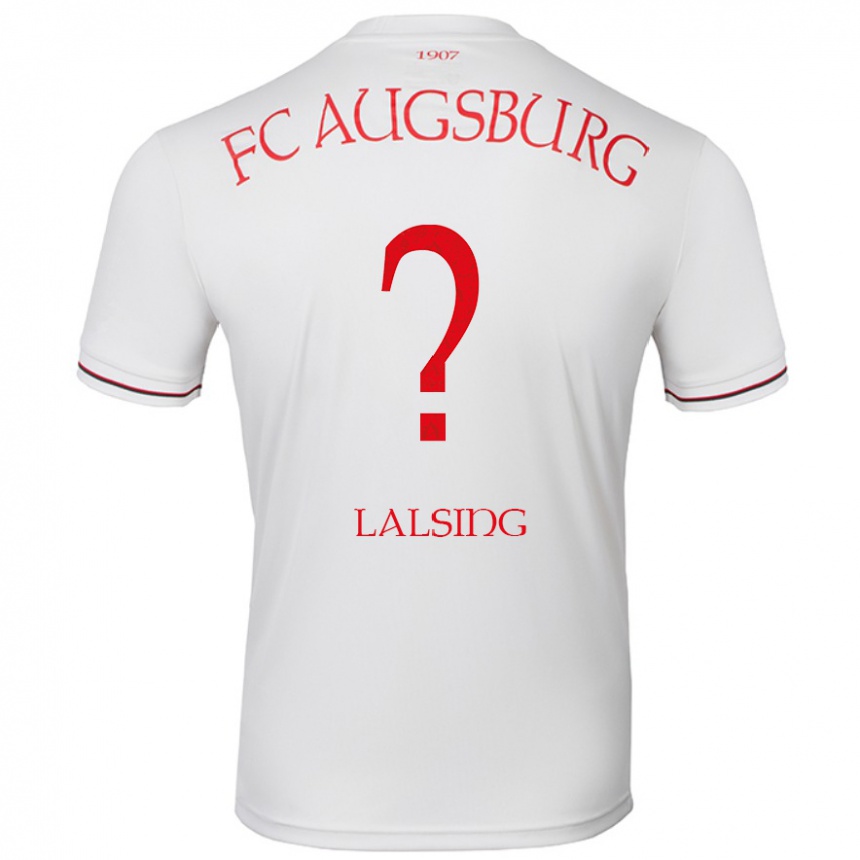 Kids Football Quentin Lalsing #0 White Home Jersey 2024/25 T-Shirt