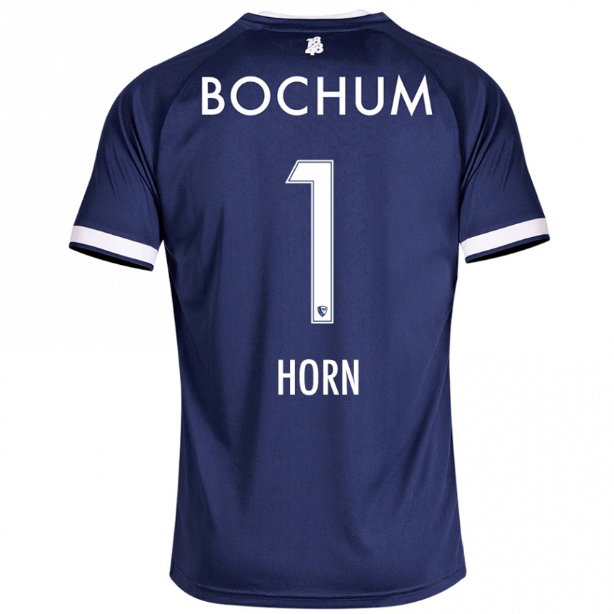 Kids Football Timo Horn #1 Dark Blue Home Jersey 2024/25 T-Shirt