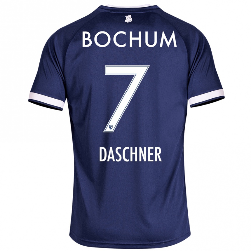 Kids Football Lukas Daschner #7 Dark Blue Home Jersey 2024/25 T-Shirt