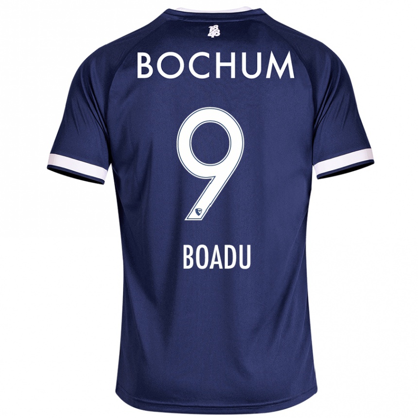 Kids Football Myron Boadu #9 Dark Blue Home Jersey 2024/25 T-Shirt