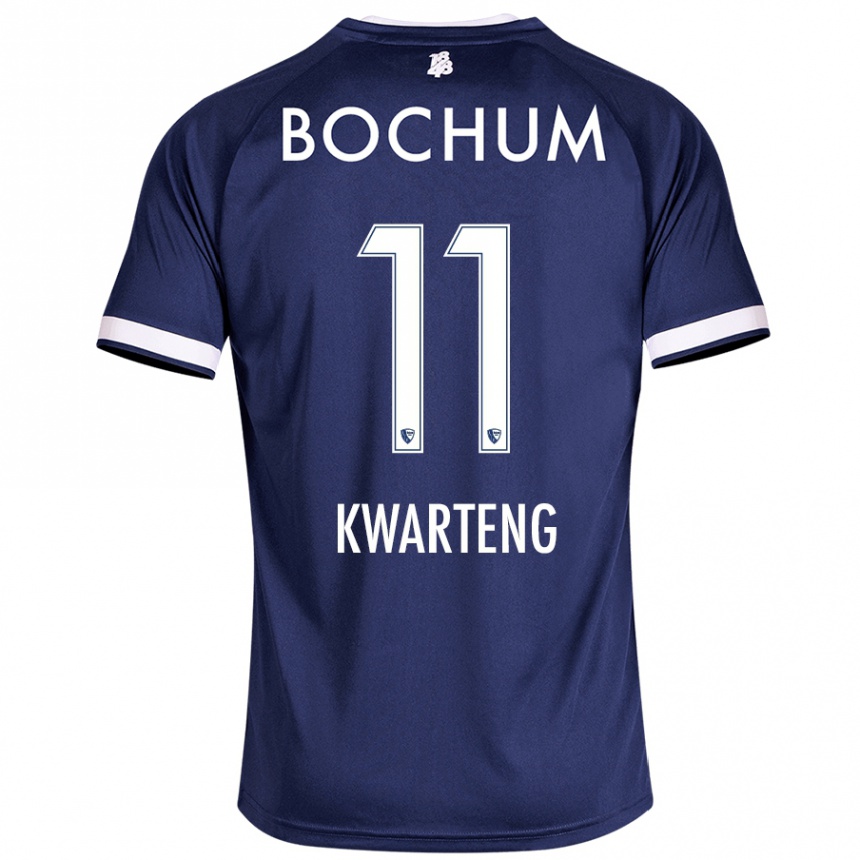 Kids Football Moritz-Broni Kwarteng #11 Dark Blue Home Jersey 2024/25 T-Shirt