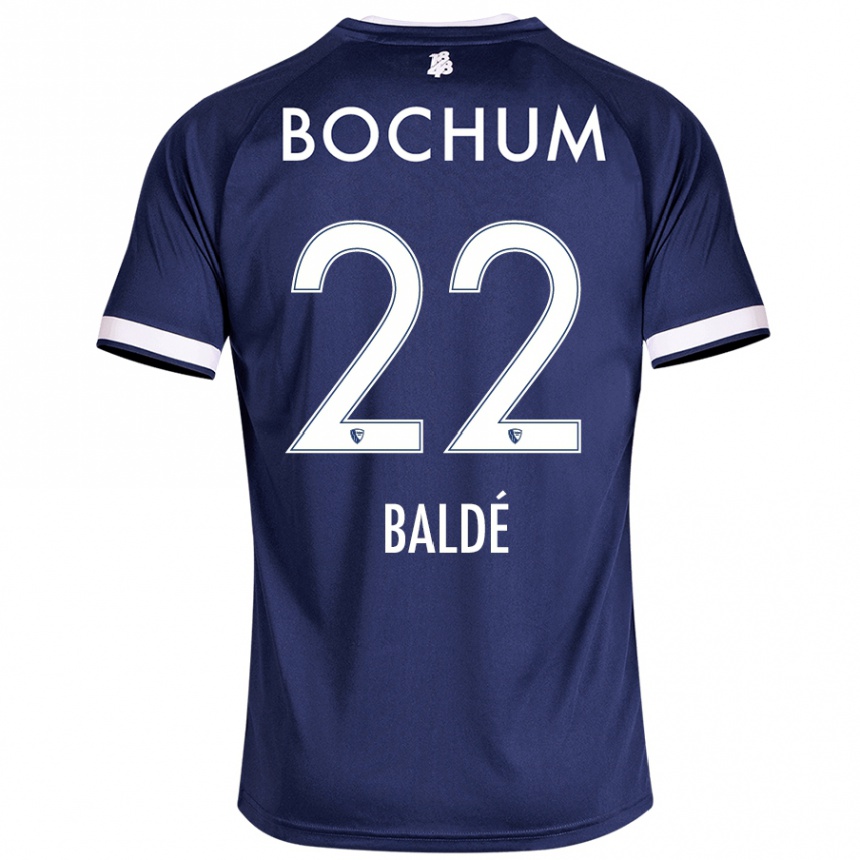 Kids Football Aliou Baldé #22 Dark Blue Home Jersey 2024/25 T-Shirt