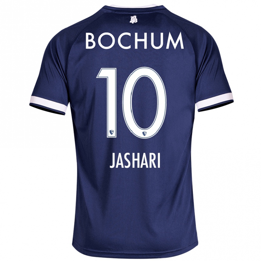 Kids Football Lirim Jashari #10 Dark Blue Home Jersey 2024/25 T-Shirt