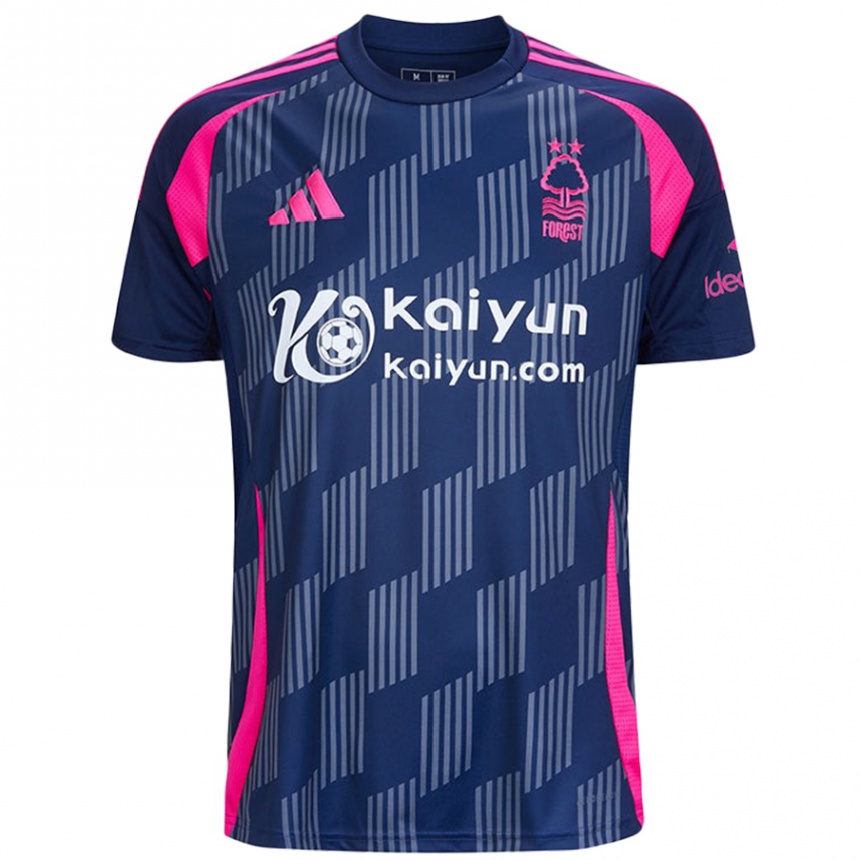 Kids Football Shayne Byrne #0 Royal Blue Pink Away Jersey 2024/25 T-Shirt