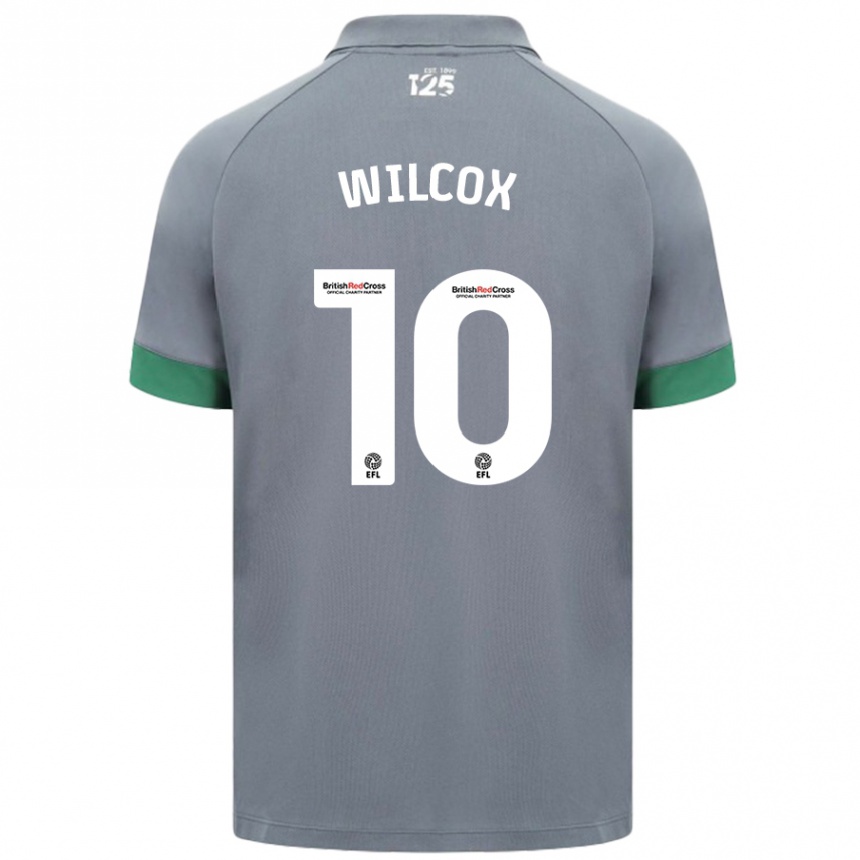 Kids Football Danielle Wilcox #10 Dark Gray Away Jersey 2024/25 T-Shirt