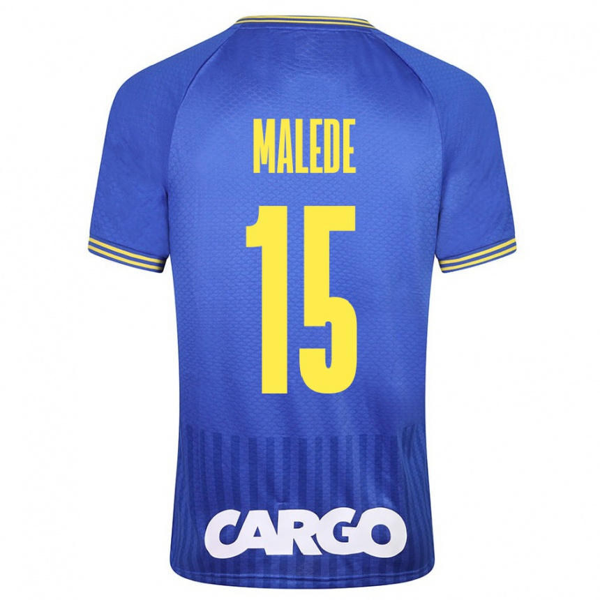 Kids Football Yonas Malede #15 White Away Jersey 2024/25 T-Shirt