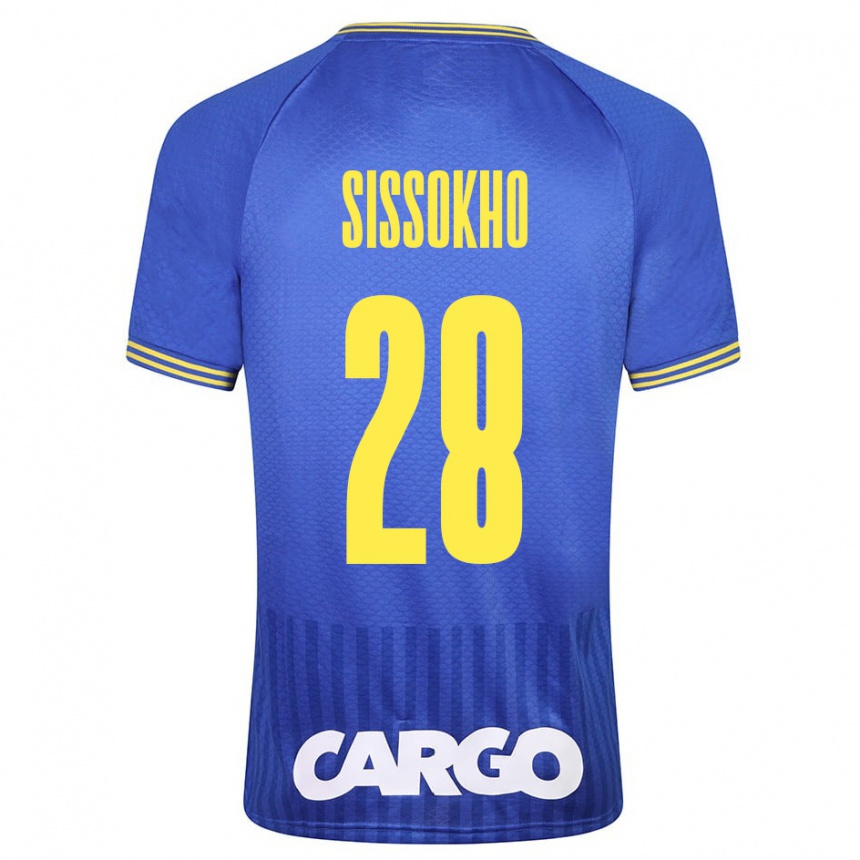 Kids Football Issouf Sissokho #28 White Away Jersey 2024/25 T-Shirt