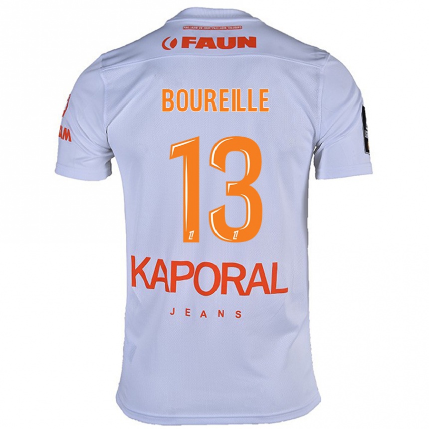 Kids Football Celeste Boureille #13 White Away Jersey 2024/25 T-Shirt