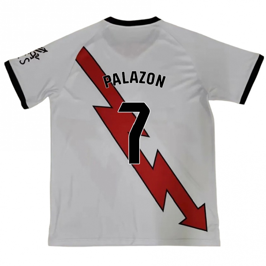 Kids Football Isi Palazón #7 Red Away Jersey 2024/25 T-Shirt