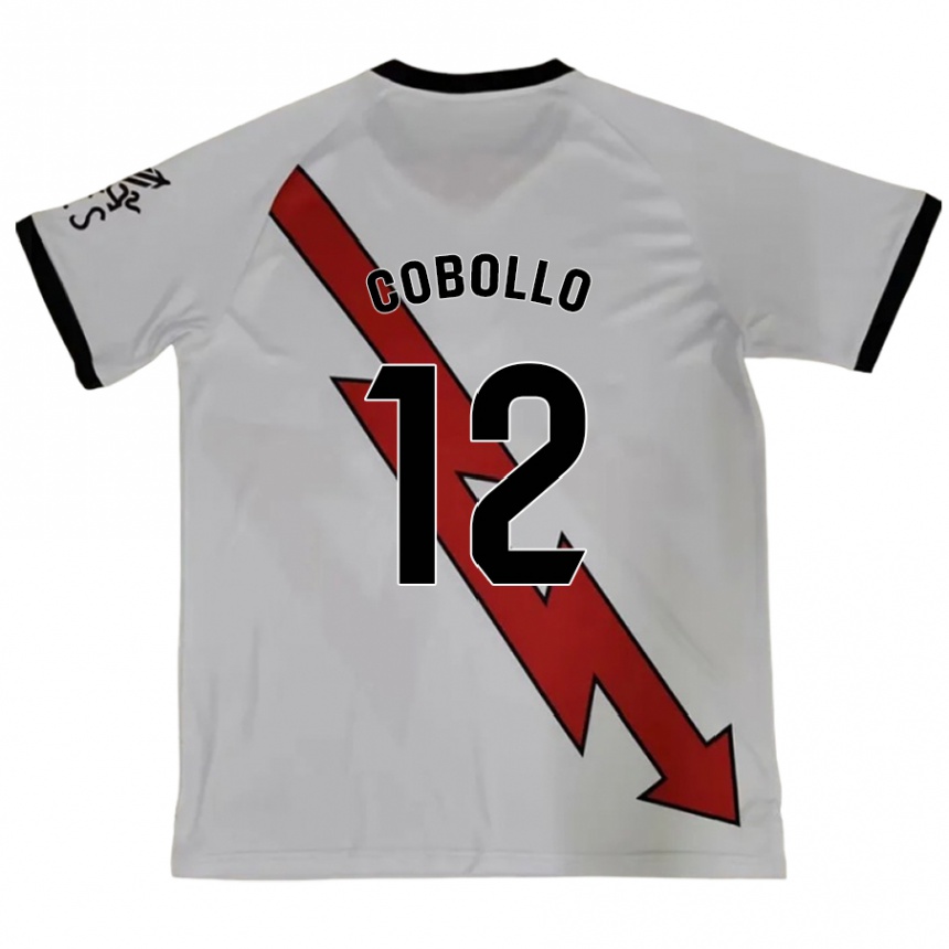 Kids Football Sara Cobollo Hoyo #12 Red Away Jersey 2024/25 T-Shirt