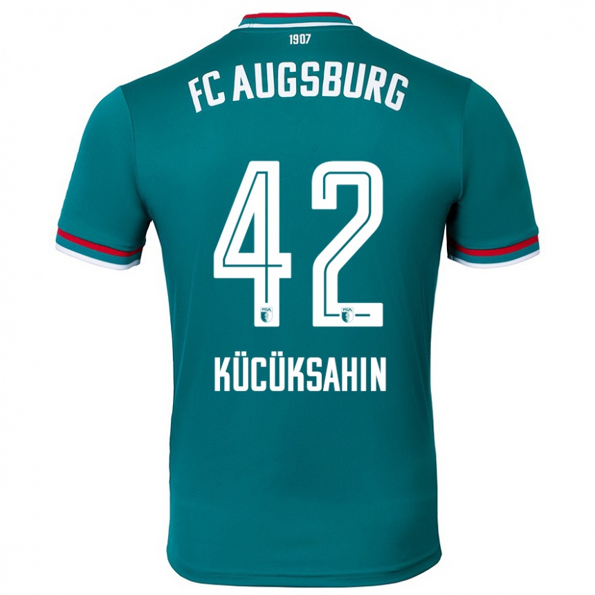 Kids Football Mahmut Kücüksahin #42 Dark Green Away Jersey 2024/25 T-Shirt