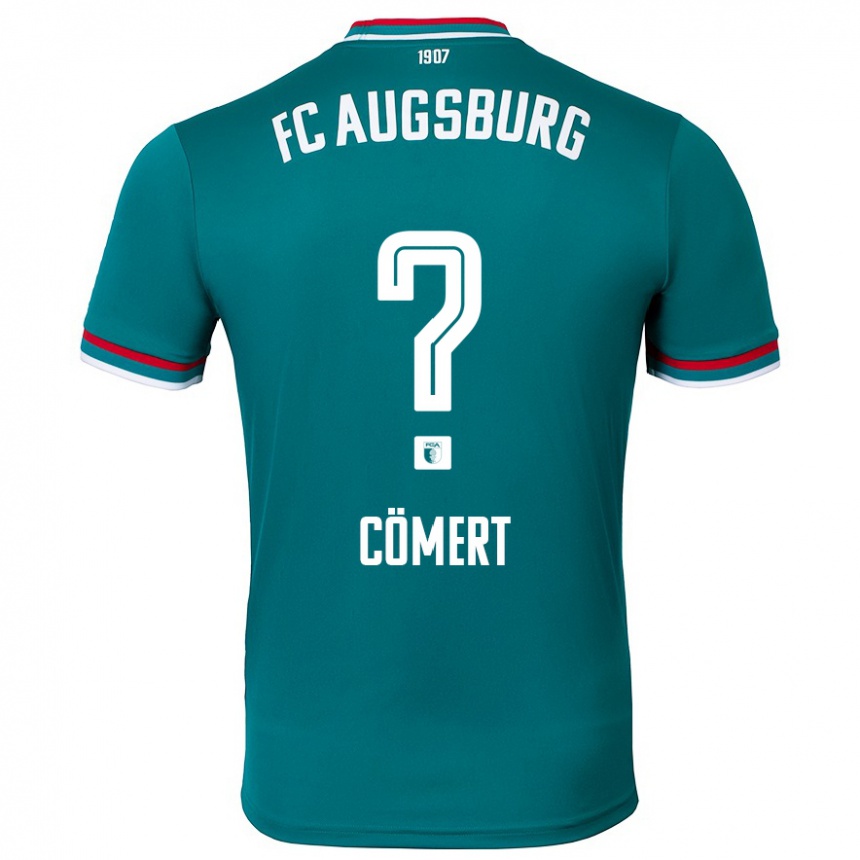 Kids Football Devin Cömert #0 Dark Green Away Jersey 2024/25 T-Shirt