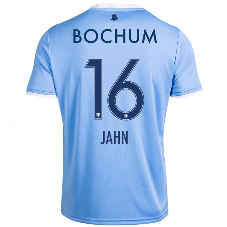 Kids Football Niklas Jahn #16 Sky Blue Away Jersey 2024/25 T-Shirt