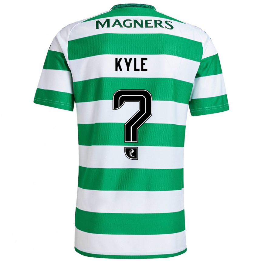 Men Football Andrew Kyle #0 Green White Home Jersey 2024/25 T-Shirt