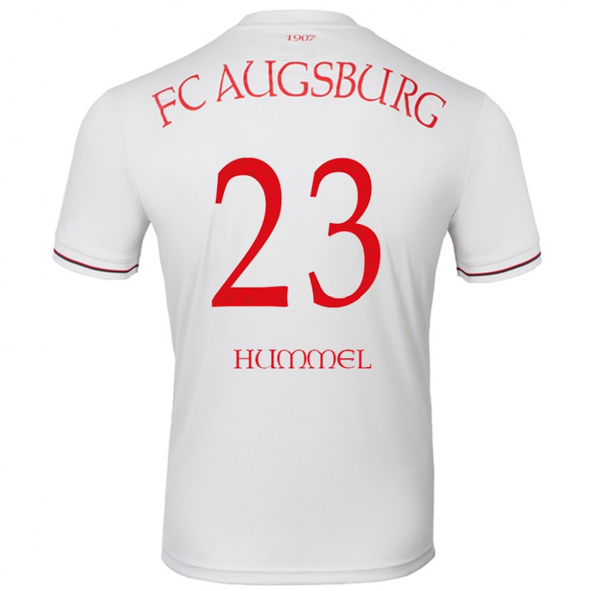 Men Football Niklas Hummel #23 White Home Jersey 2024/25 T-Shirt