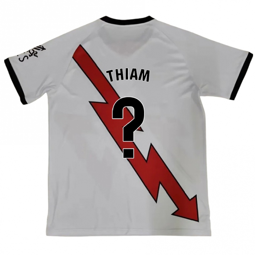 Men Football Aly Thiam #0 Red Away Jersey 2024/25 T-Shirt